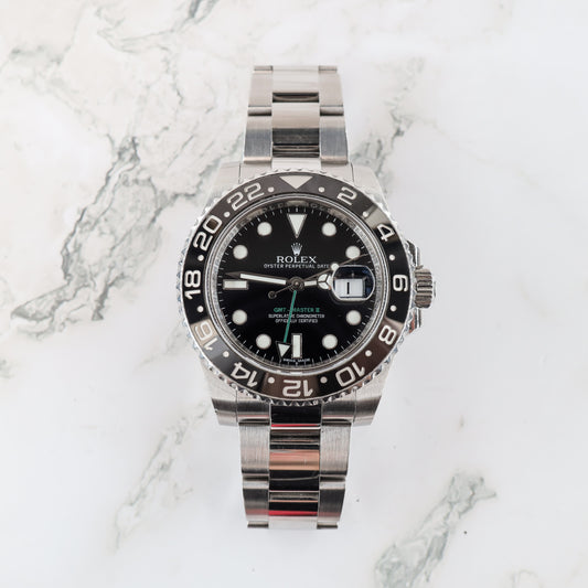 Rolex GMT-Master II 116710LN with Card