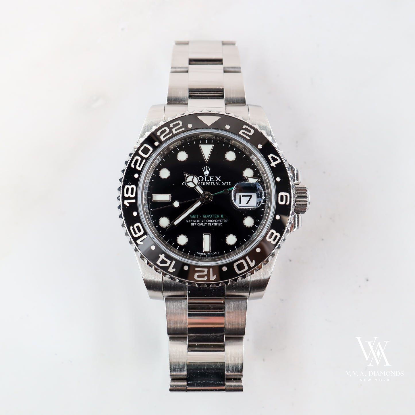 Rolex GMT-Master II 116710LN with Card