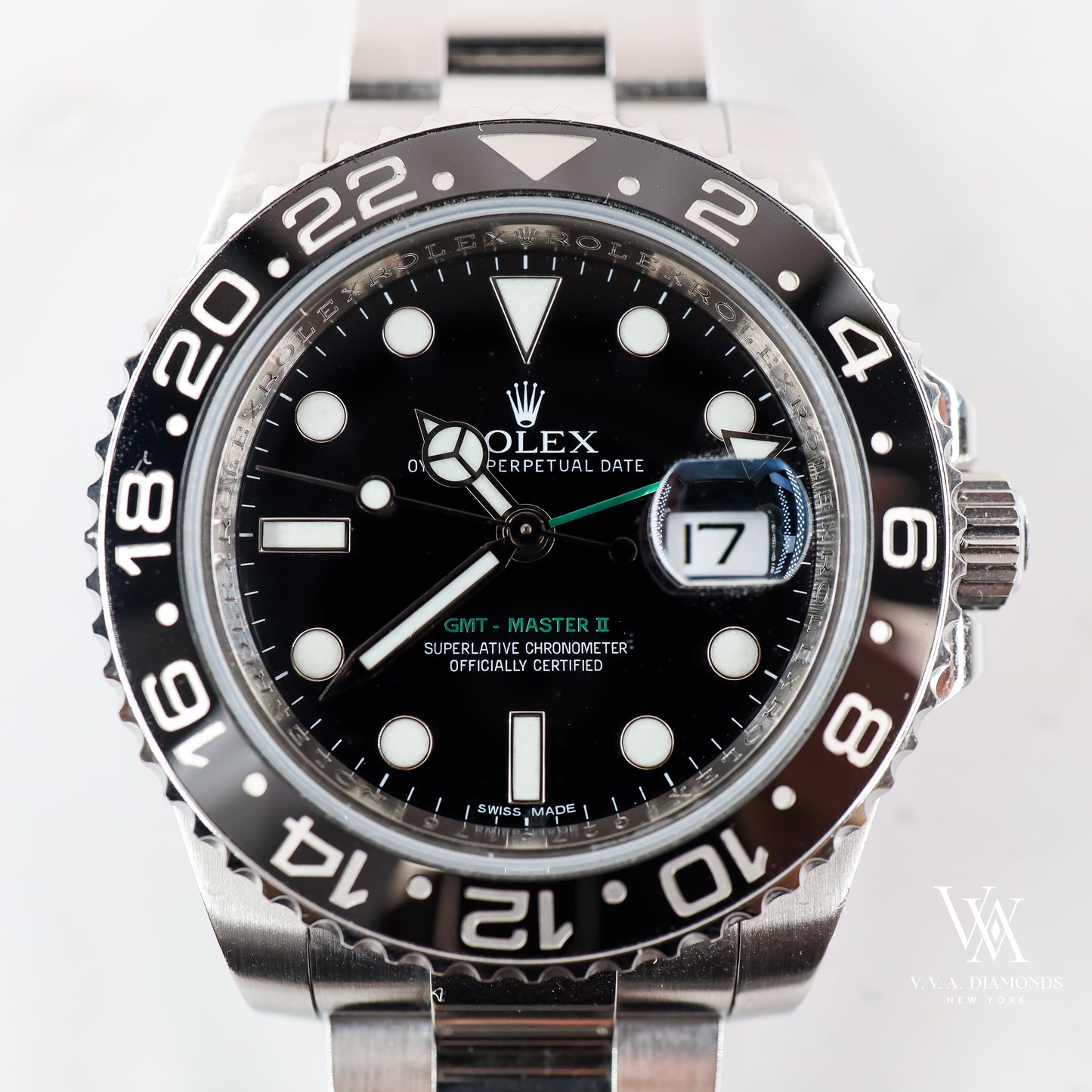 Rolex GMT-Master II 116710LN with Card