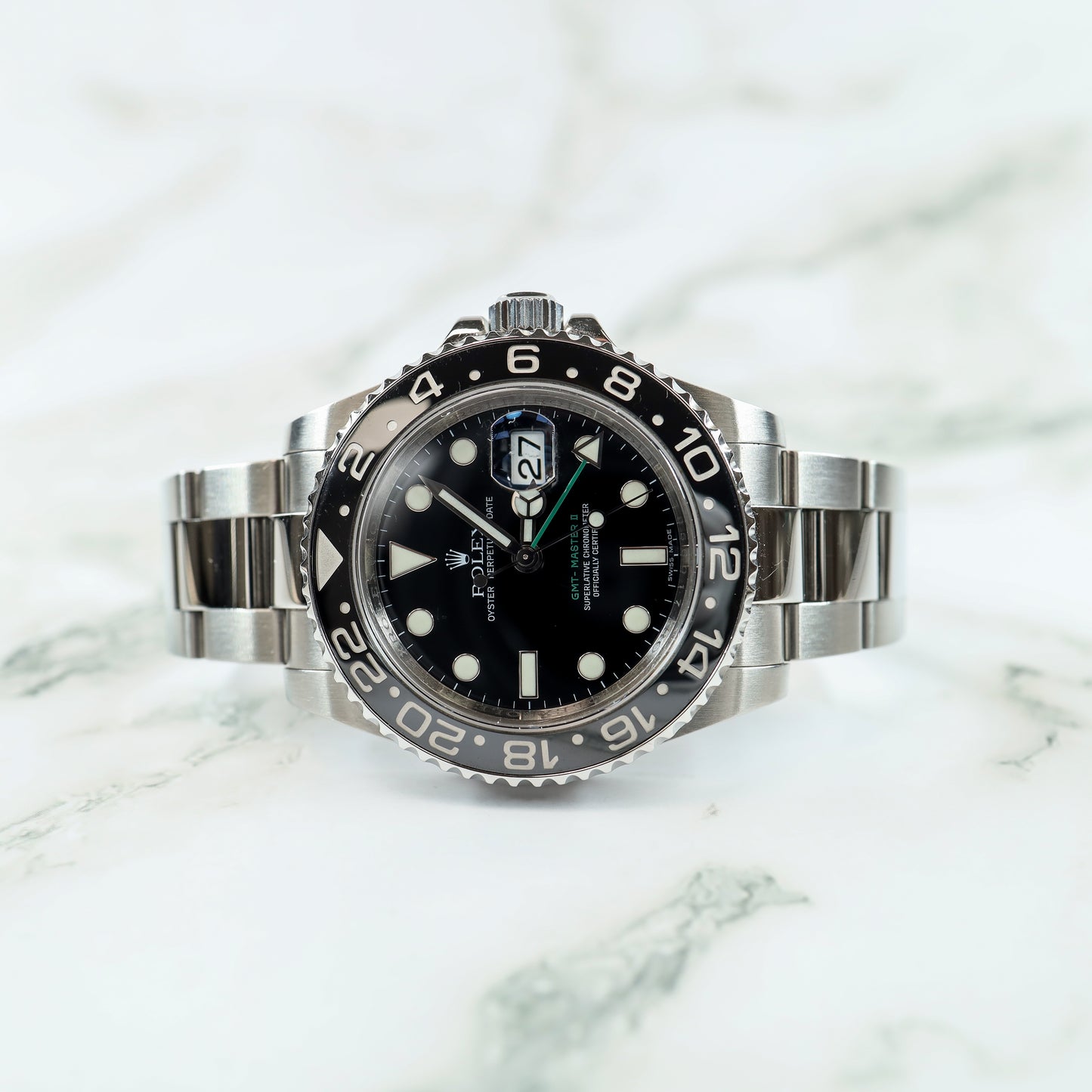 Rolex GMT Master 2 116710LN with Card