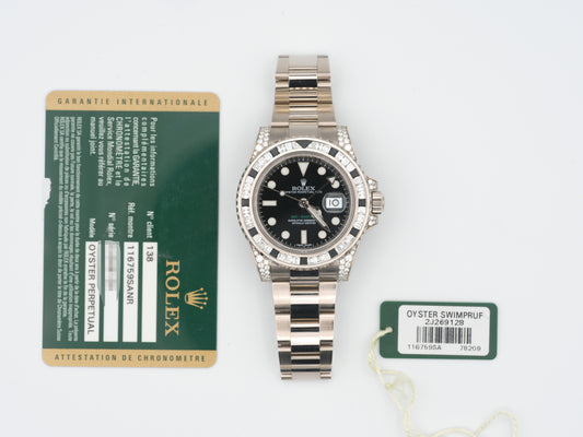 Rolex GMT-Master II 116759SQNR with Card