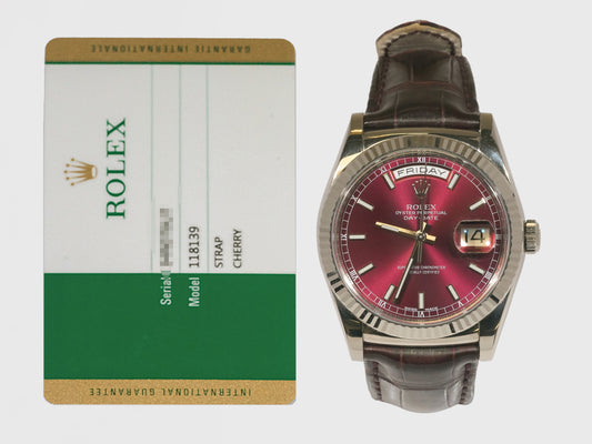 Rolex Day-Date 118139 with Card