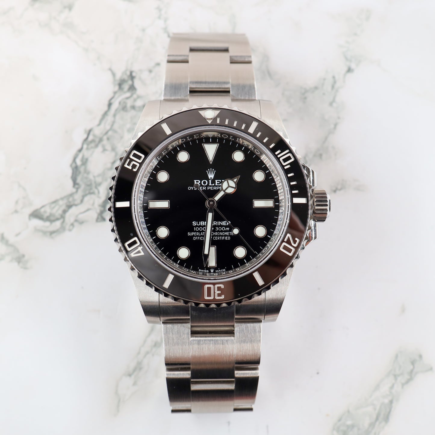 Rolex Submariner 124060 with Card