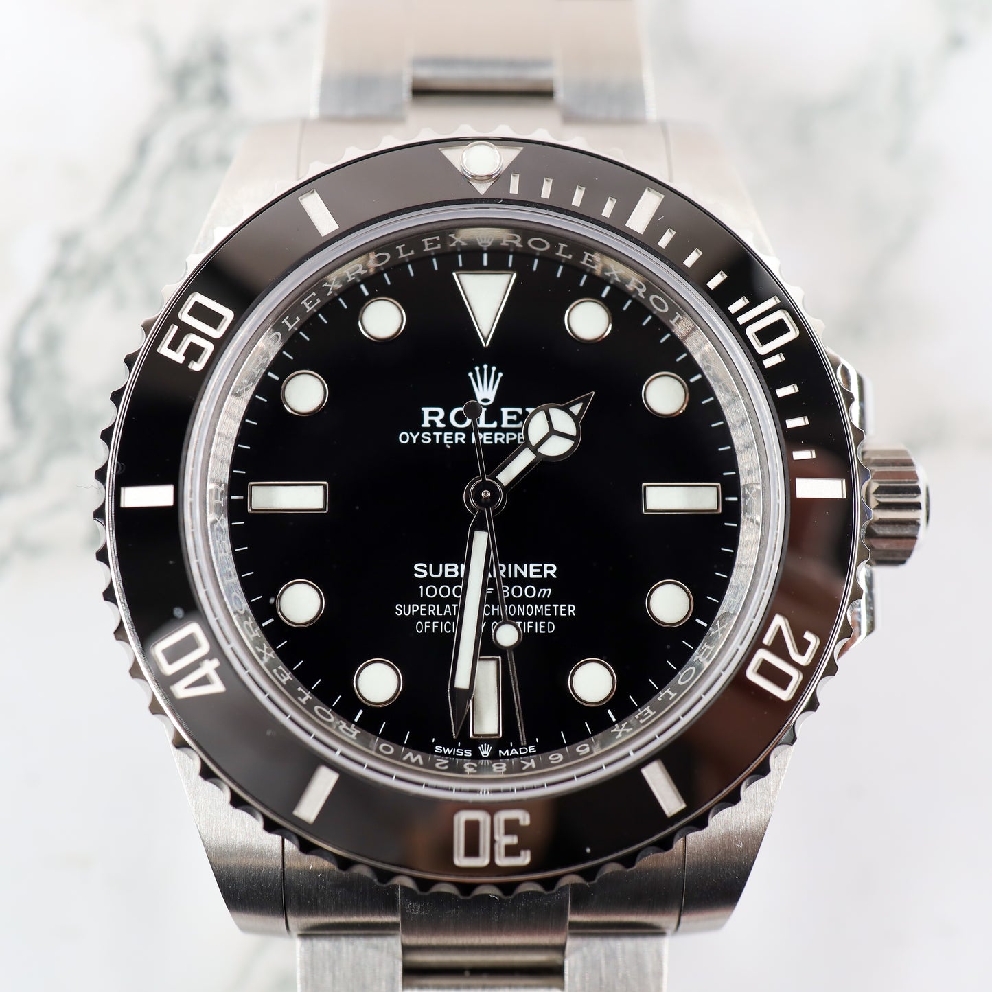 Rolex Submariner 124060 with Card