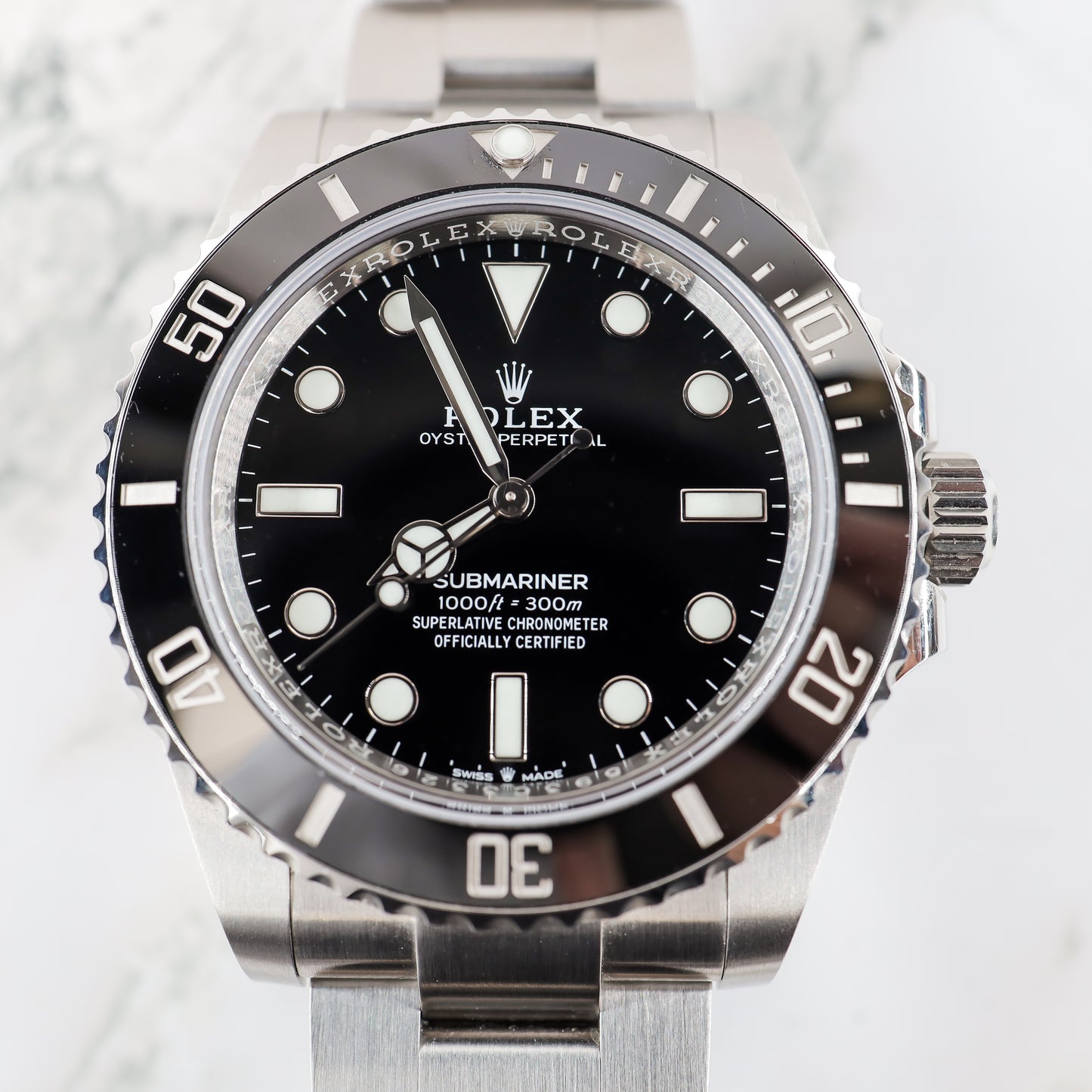 Rolex Submariner 124060 with Card