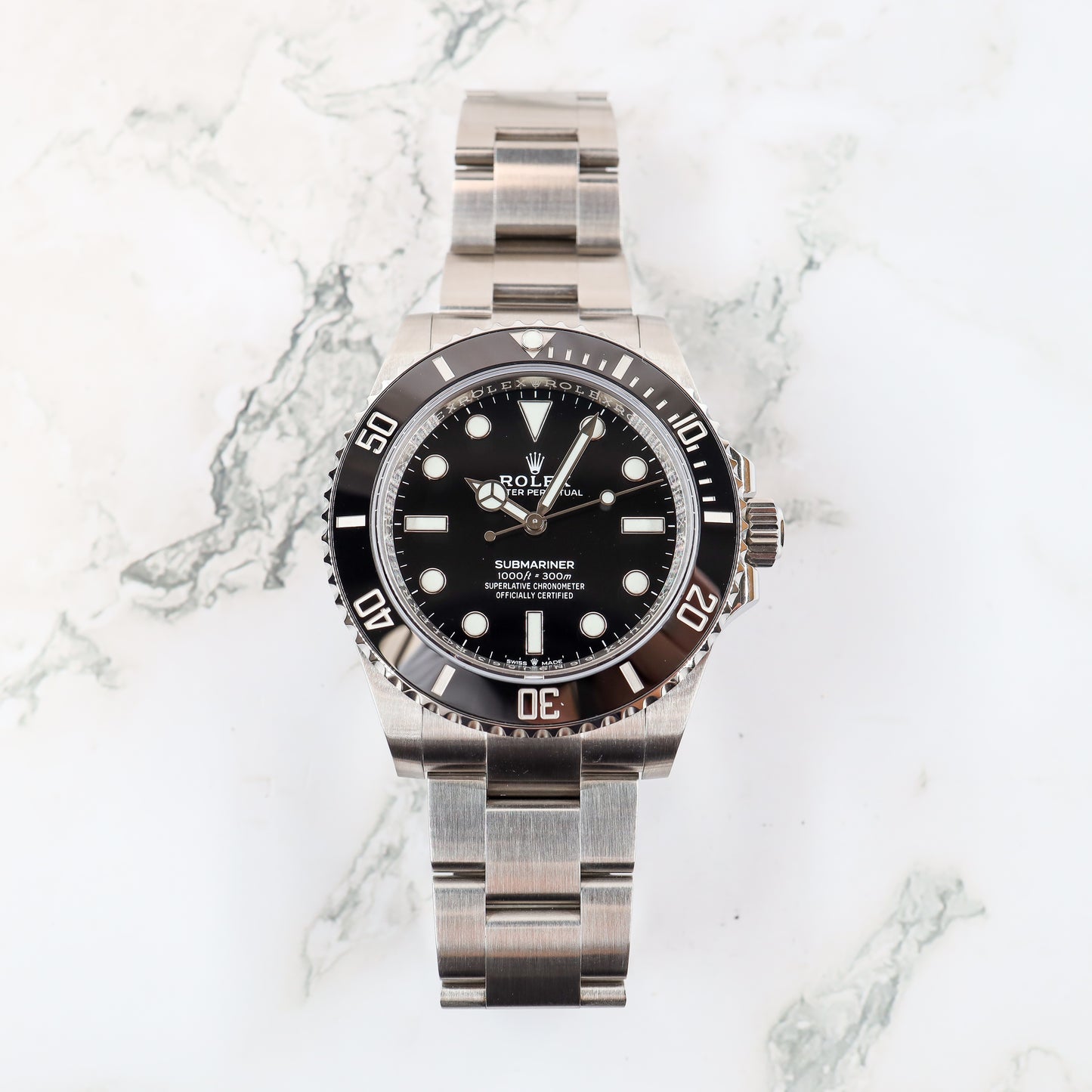 Rolex Submariner 124060 with Card