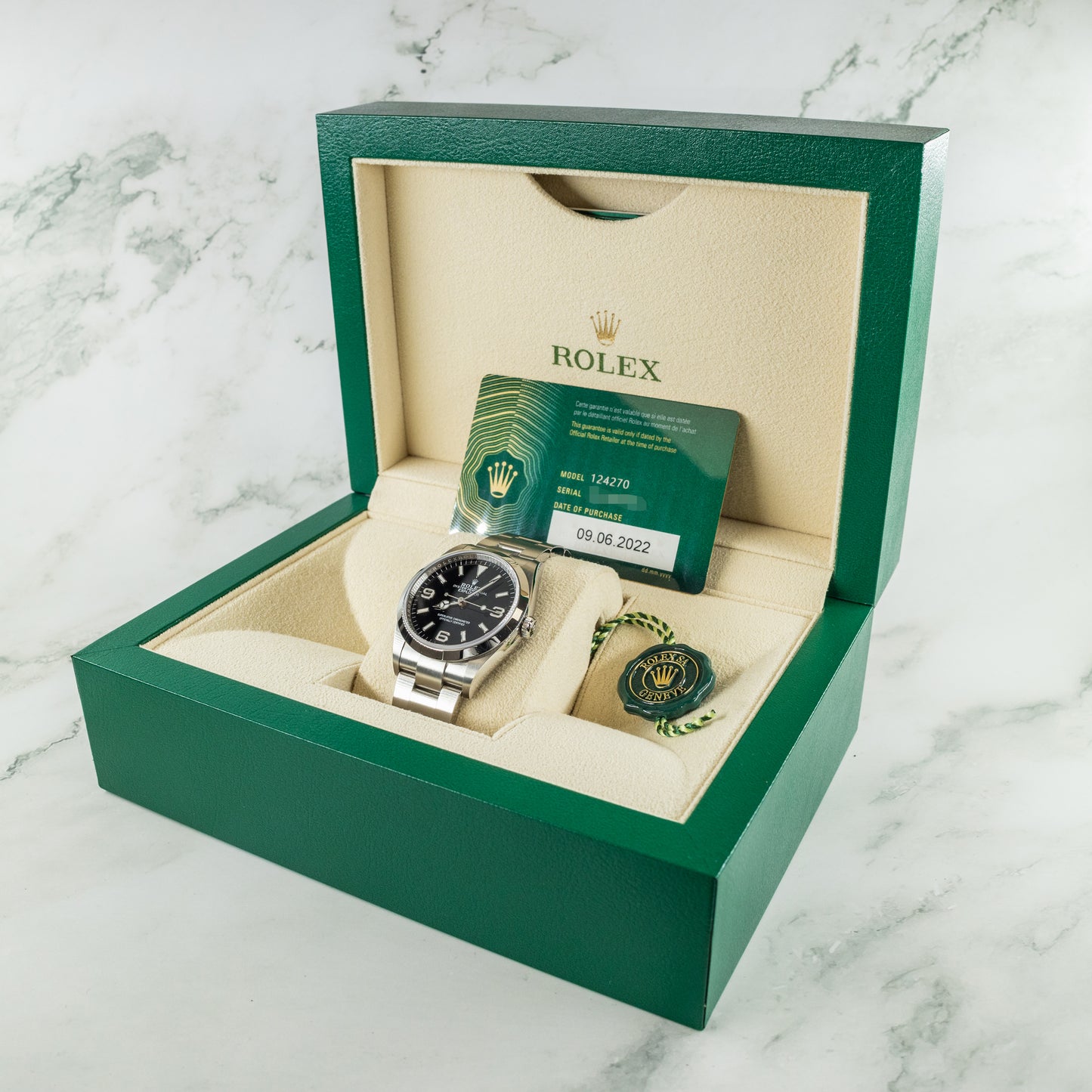 Rolex Explorer 124270 Full Set