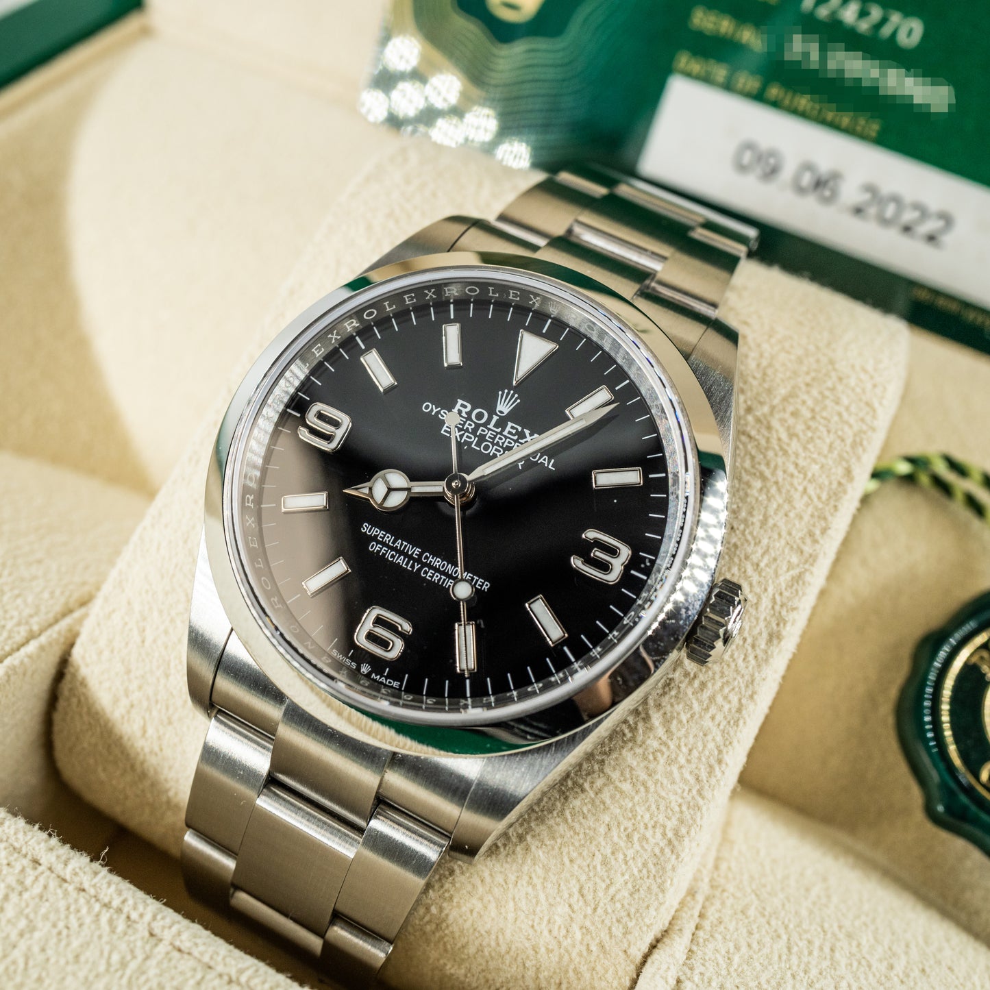 Rolex Explorer 124270 Full Set