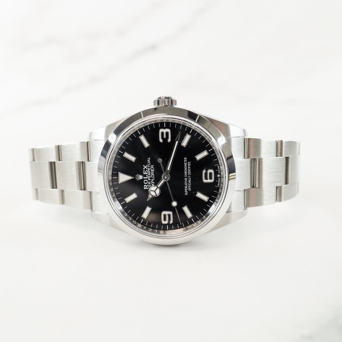 Rolex Explorer 124270 with Card