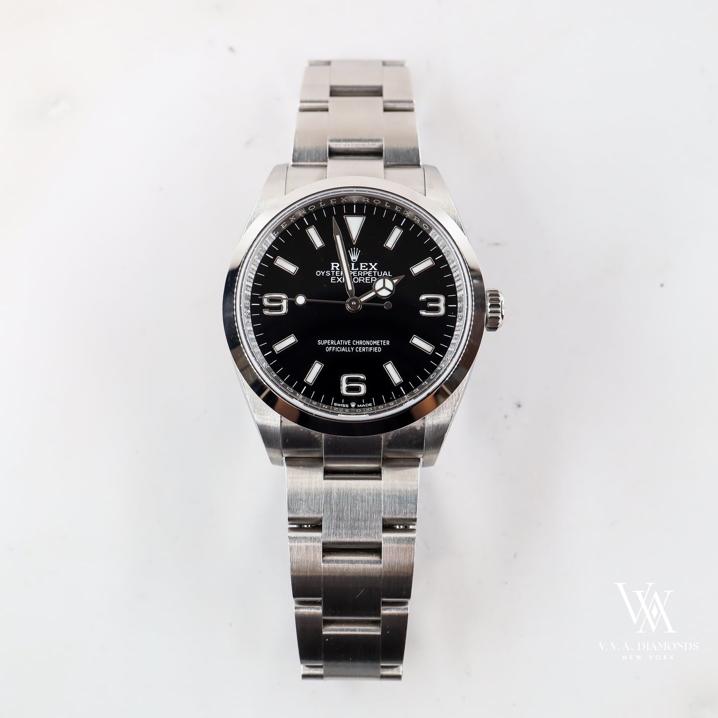 Rolex Explorer 124270 with Card