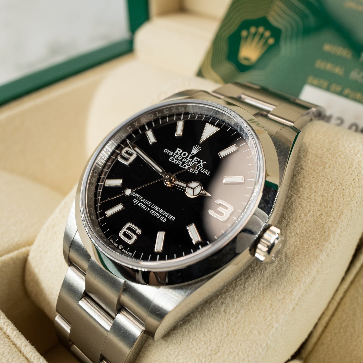 Rolex Explorer 124270 Full Set