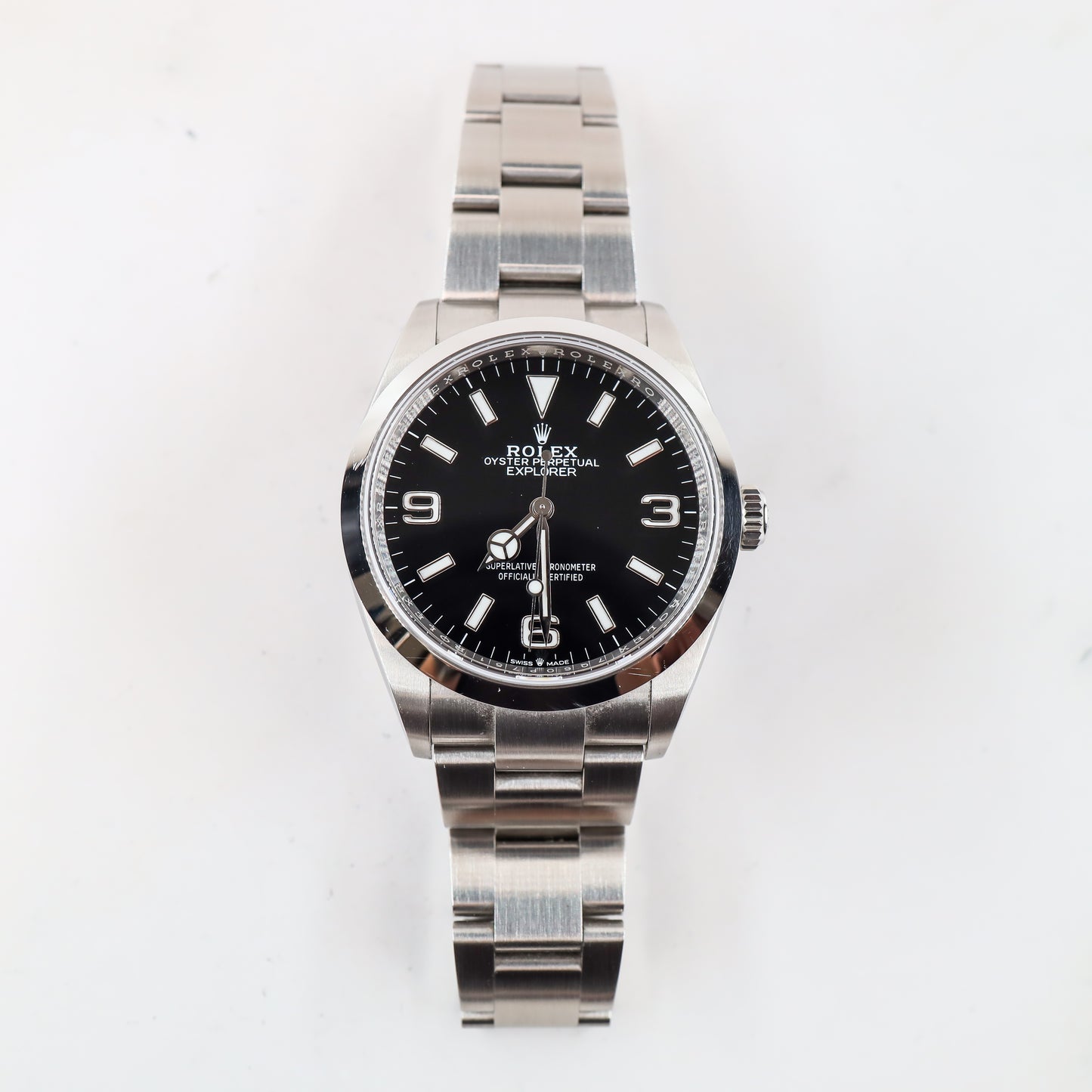 Rolex Explorer 124270 with Card