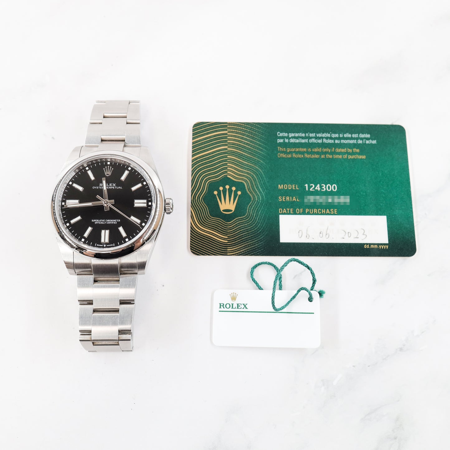 Rolex Oyster Perpetual 124300