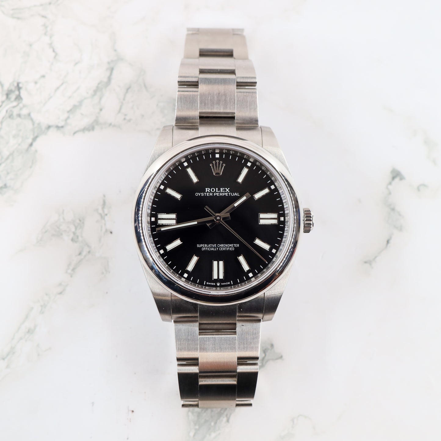 Rolex Oyster Perpetual 124300 with Card