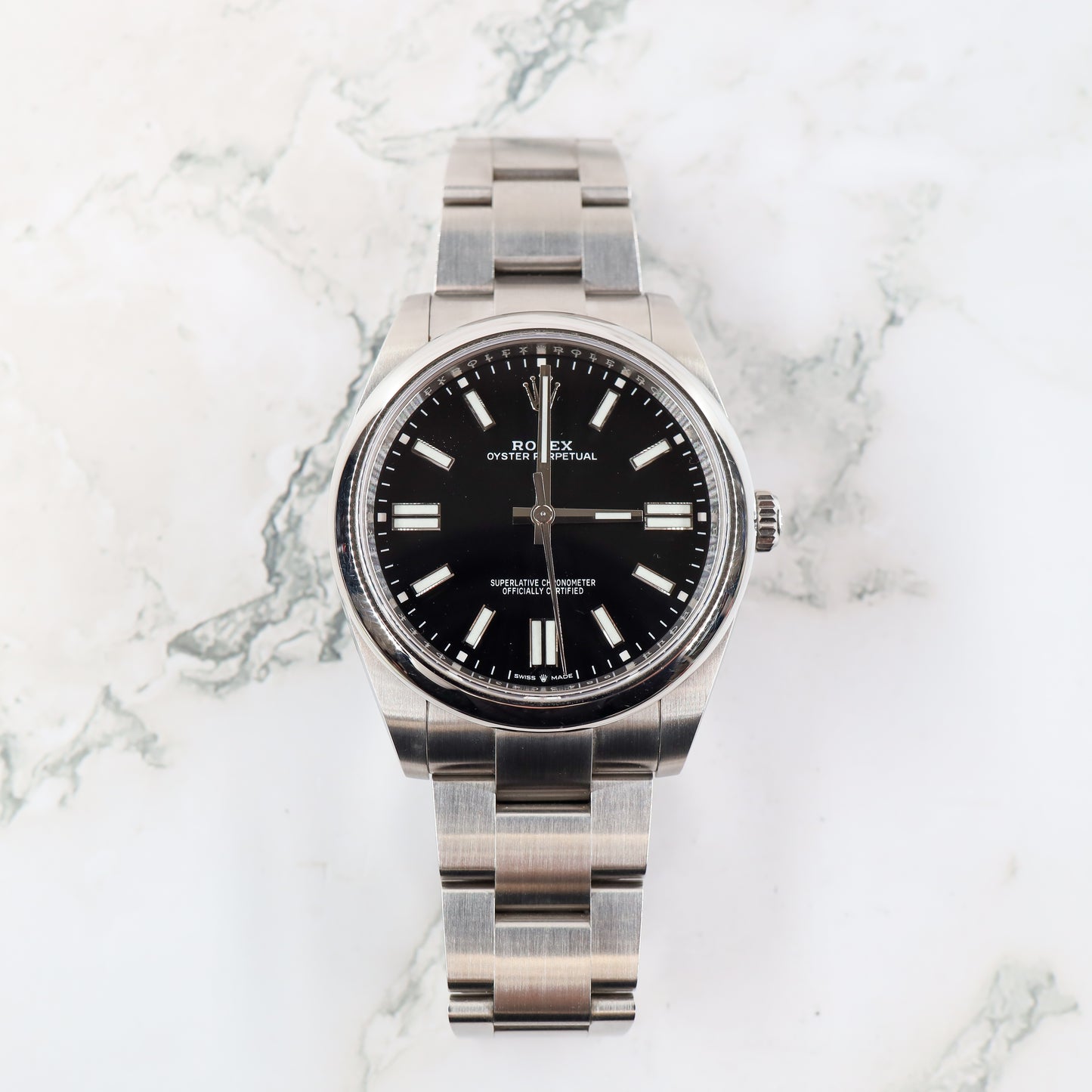 Rolex Oyster Perpetual 124300 with Card