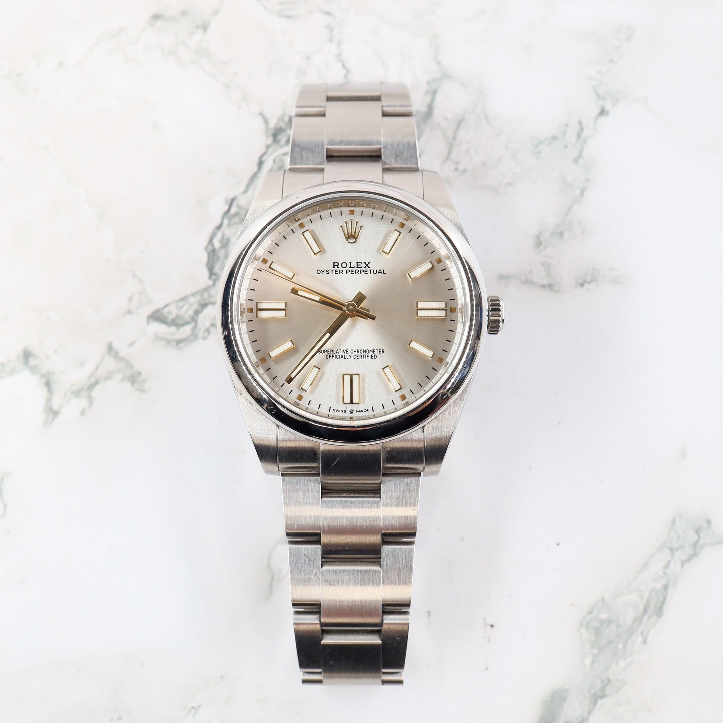 Rolex Oyster Perpetual 124300 with Card