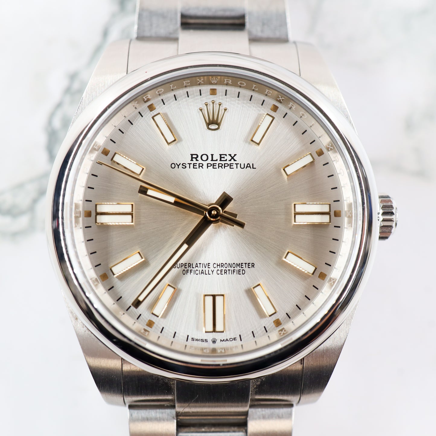 Rolex Oyster Perpetual 124300 with Card