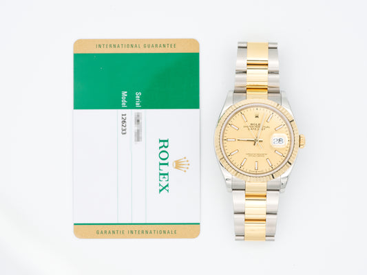 Rolex Datejust 126233 with Card
