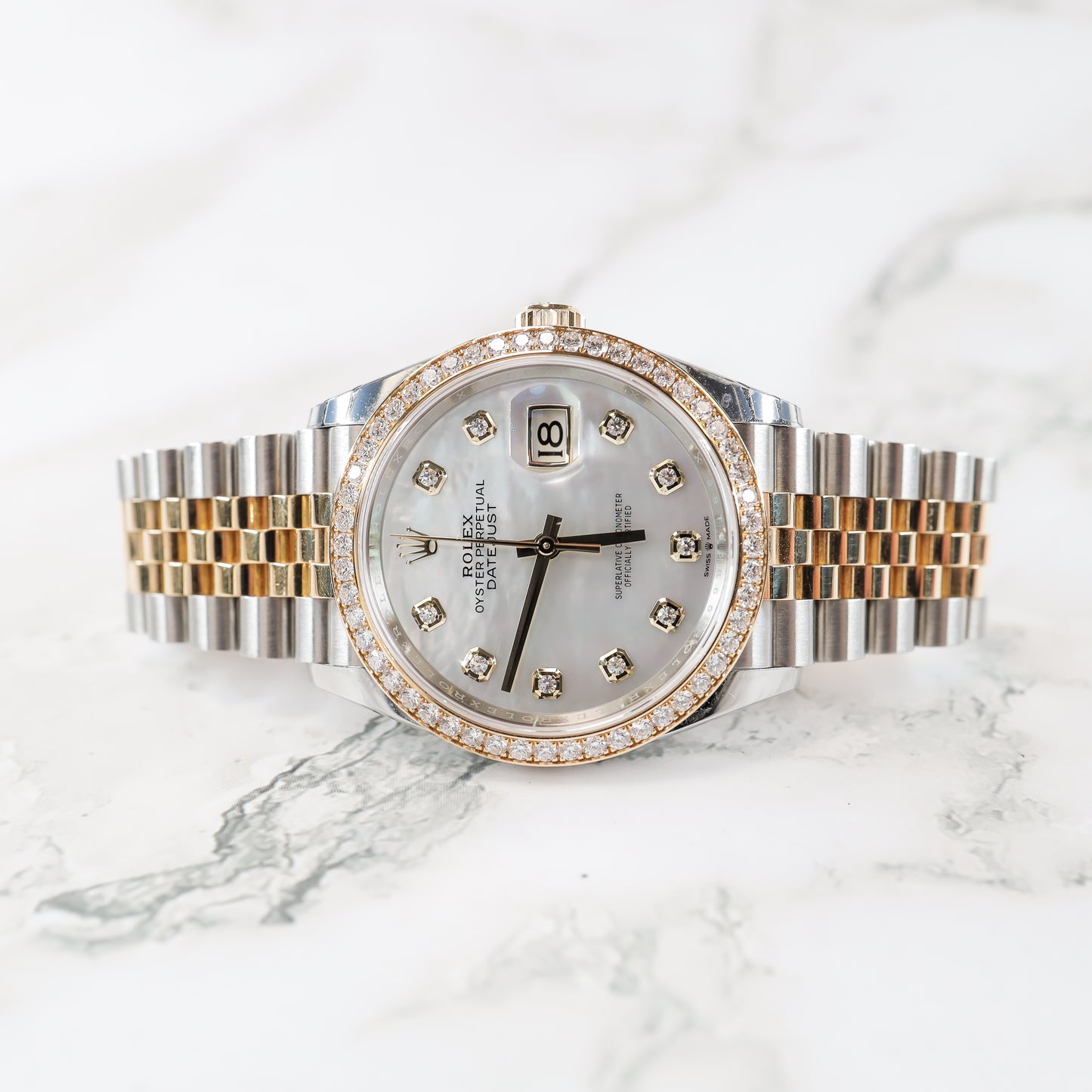 Rolex Datejust 126283RBR with Card