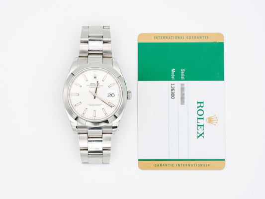 Rolex Datejust 126300 with Card