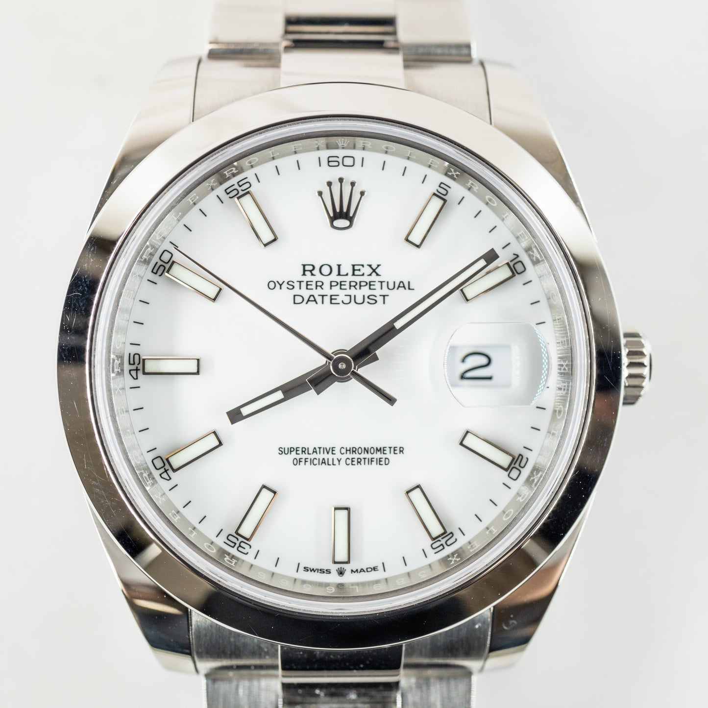 Rolex Datejust 126300 with Card