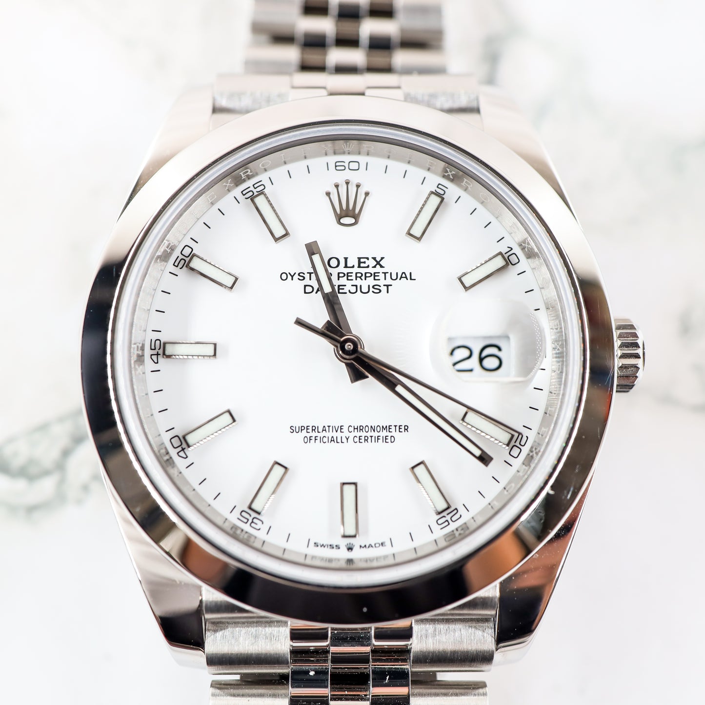 Rolex Date 126300 with Card