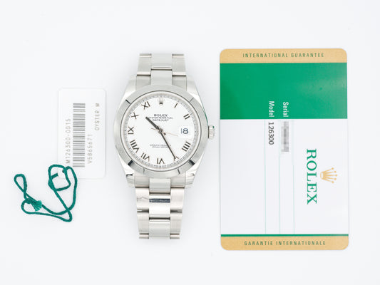 Rolex Datejust 126300 with Card