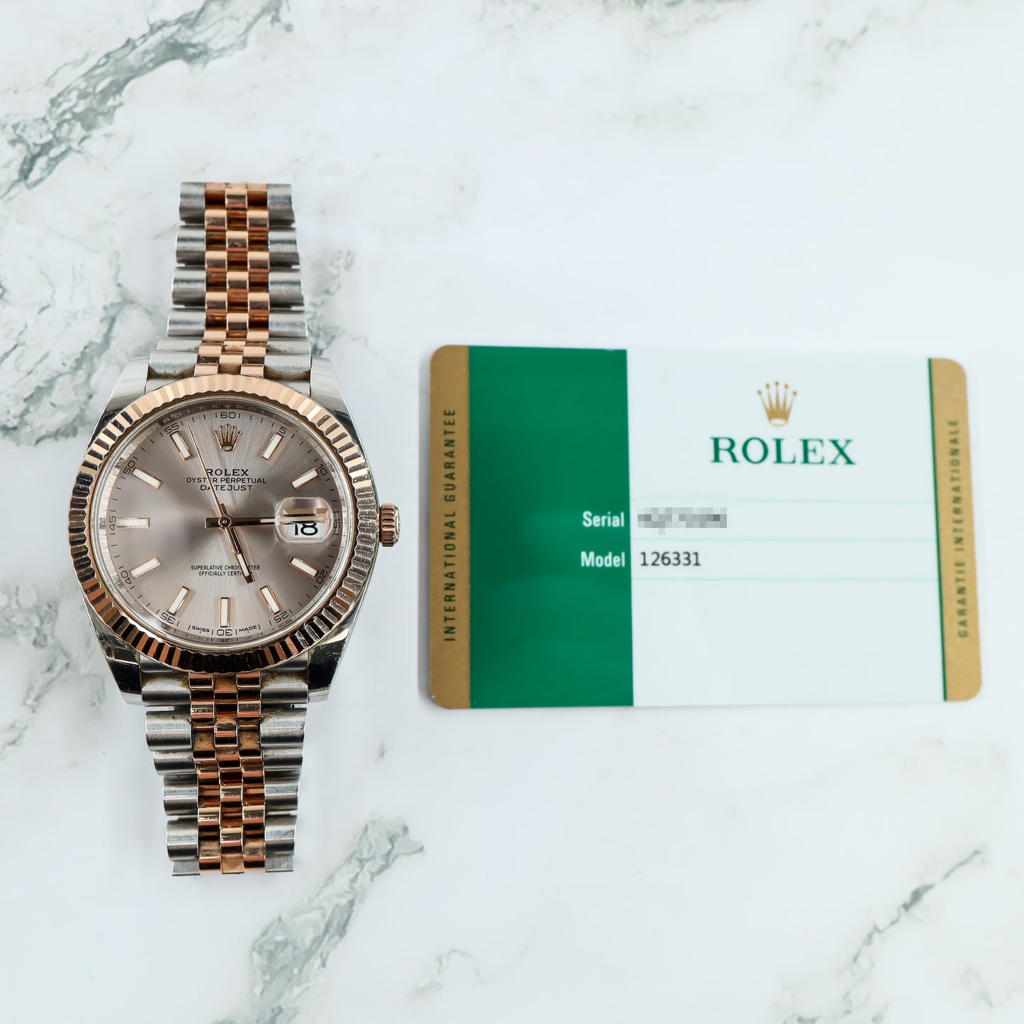 Rolex Datejust 126331 with Card