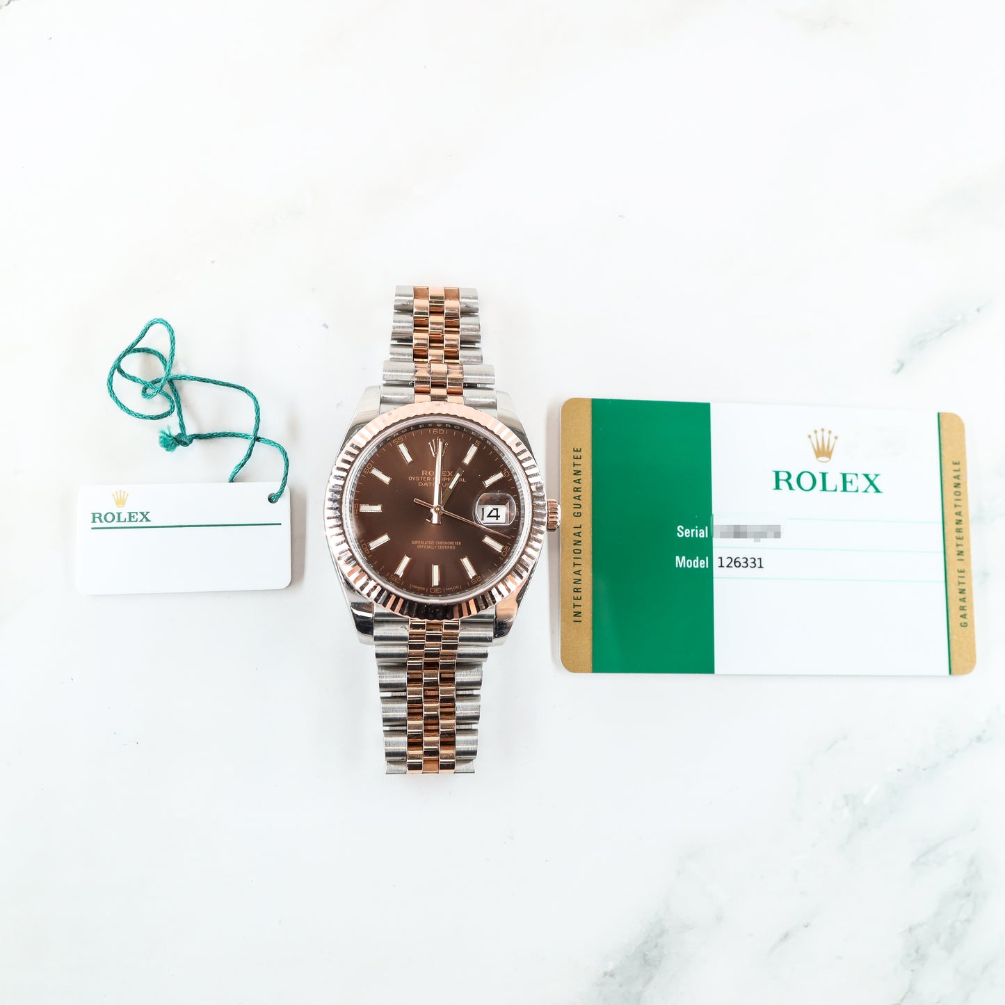 Rolex Datejust 126331 with Card