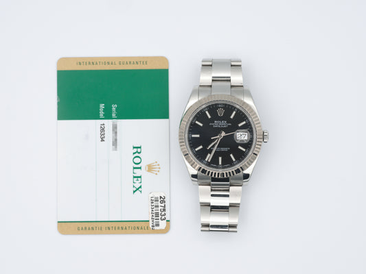 Rolex Datejust 126334 with Card