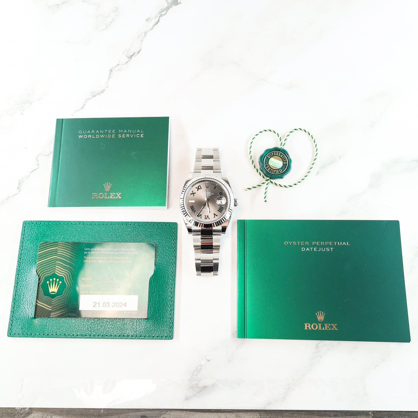 Rolex Datejust 126334 Full Set