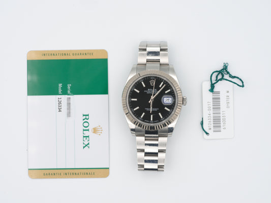 Rolex Datejust 126334 with Card
