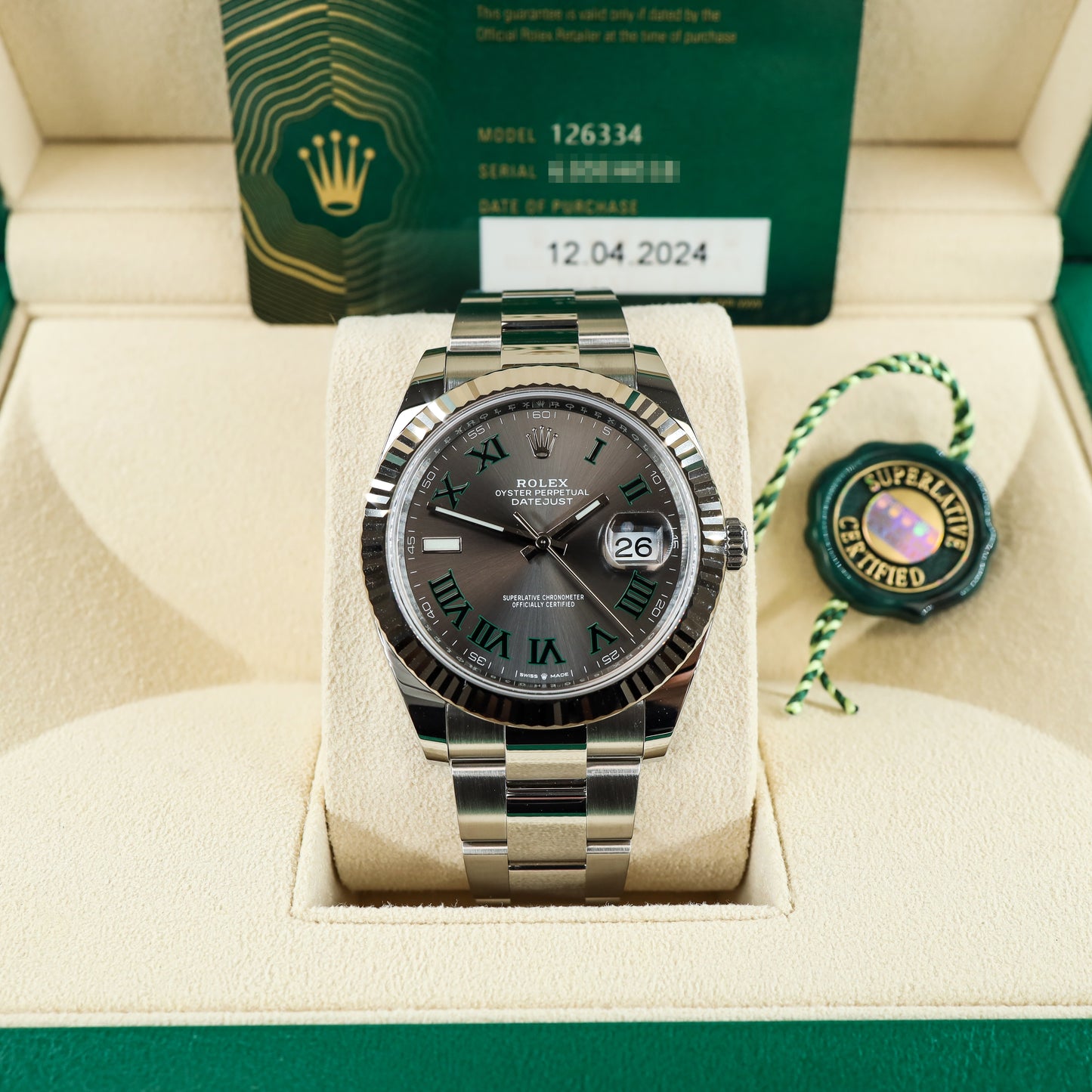 Rolex Datejust 126334 Full Set