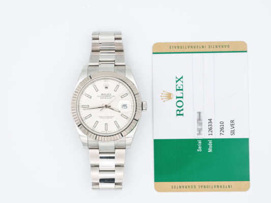 Rolex Datejust 126334 with Card