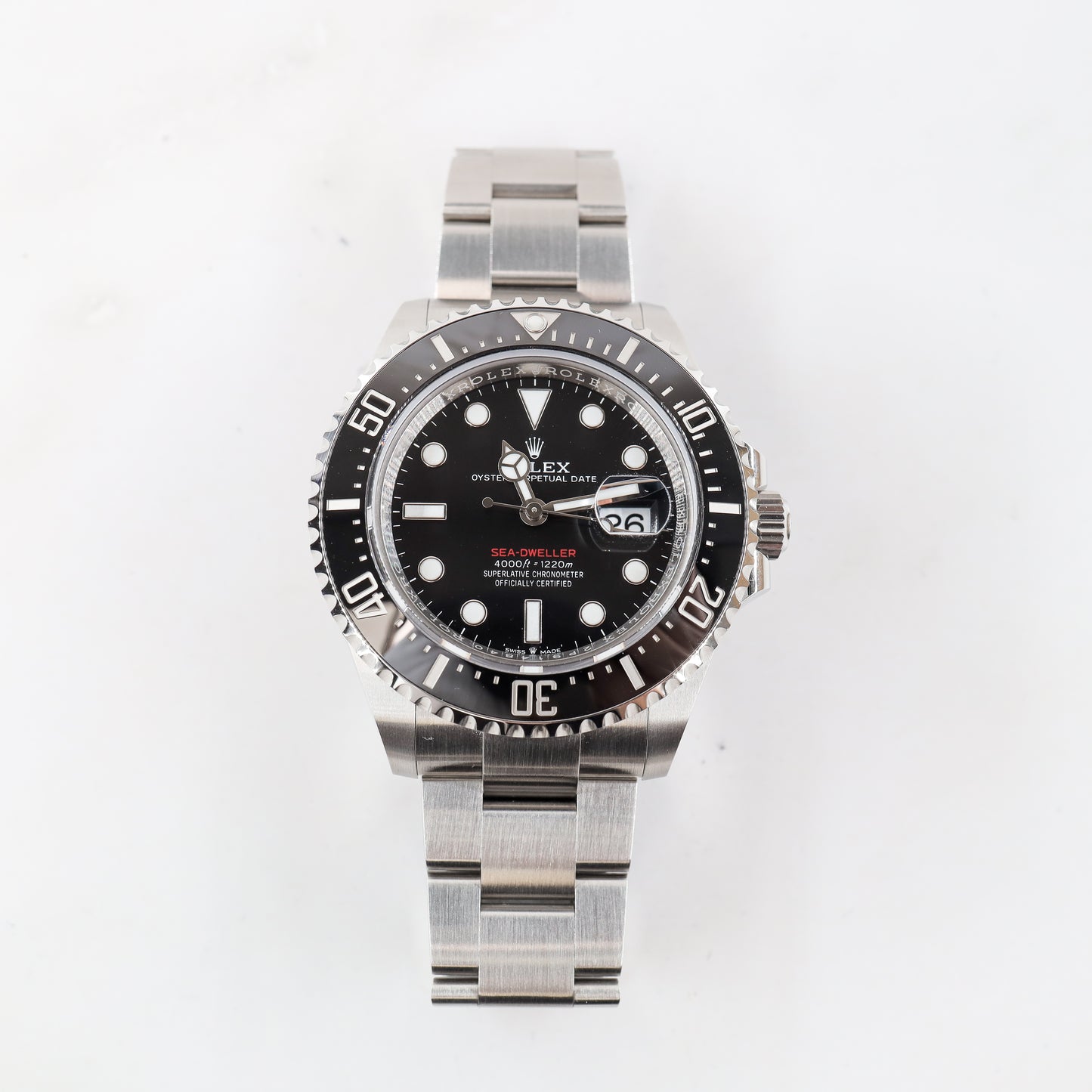 Rolex Sea-Dweller 126600 with Card