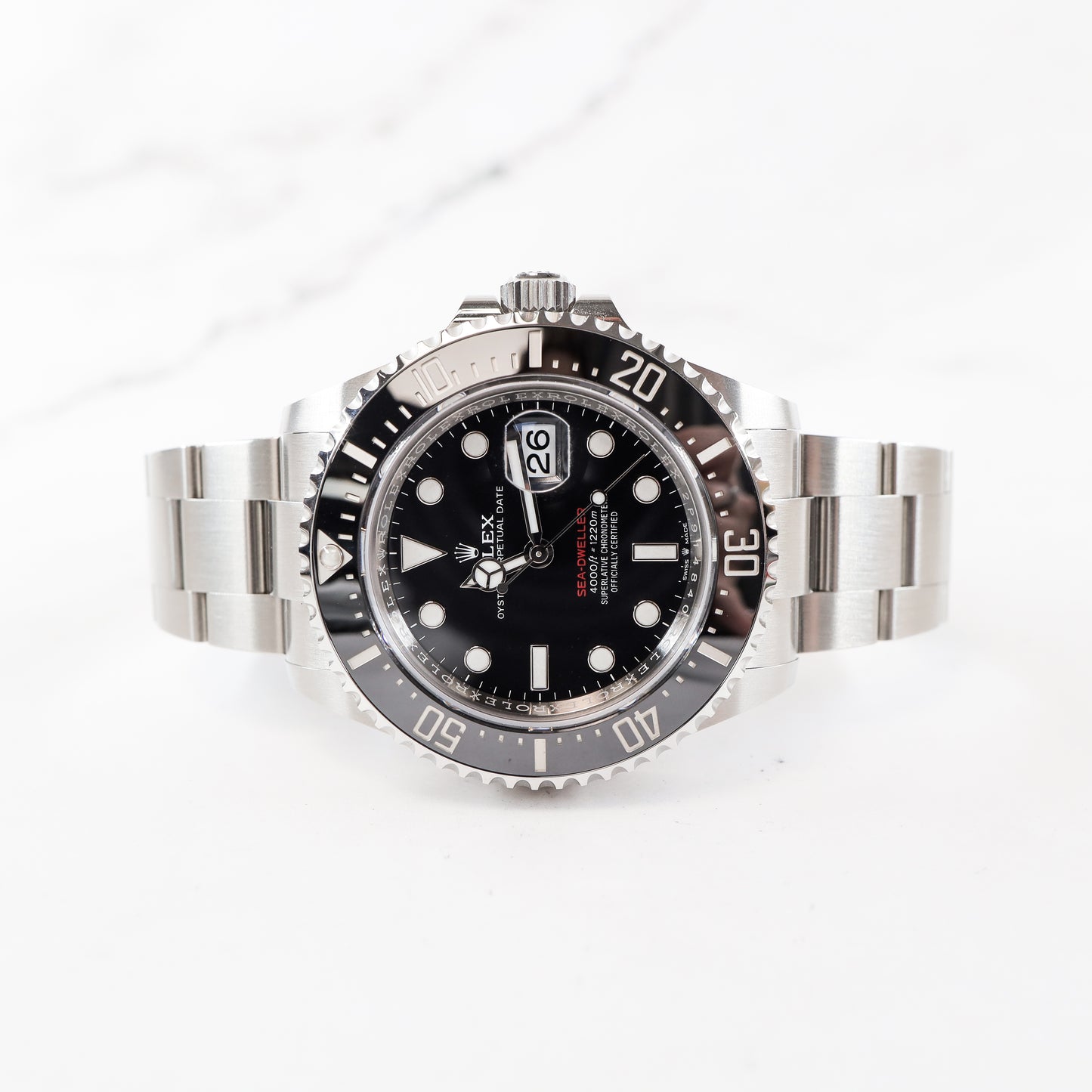 Rolex Sea-Dweller 126600 with Card