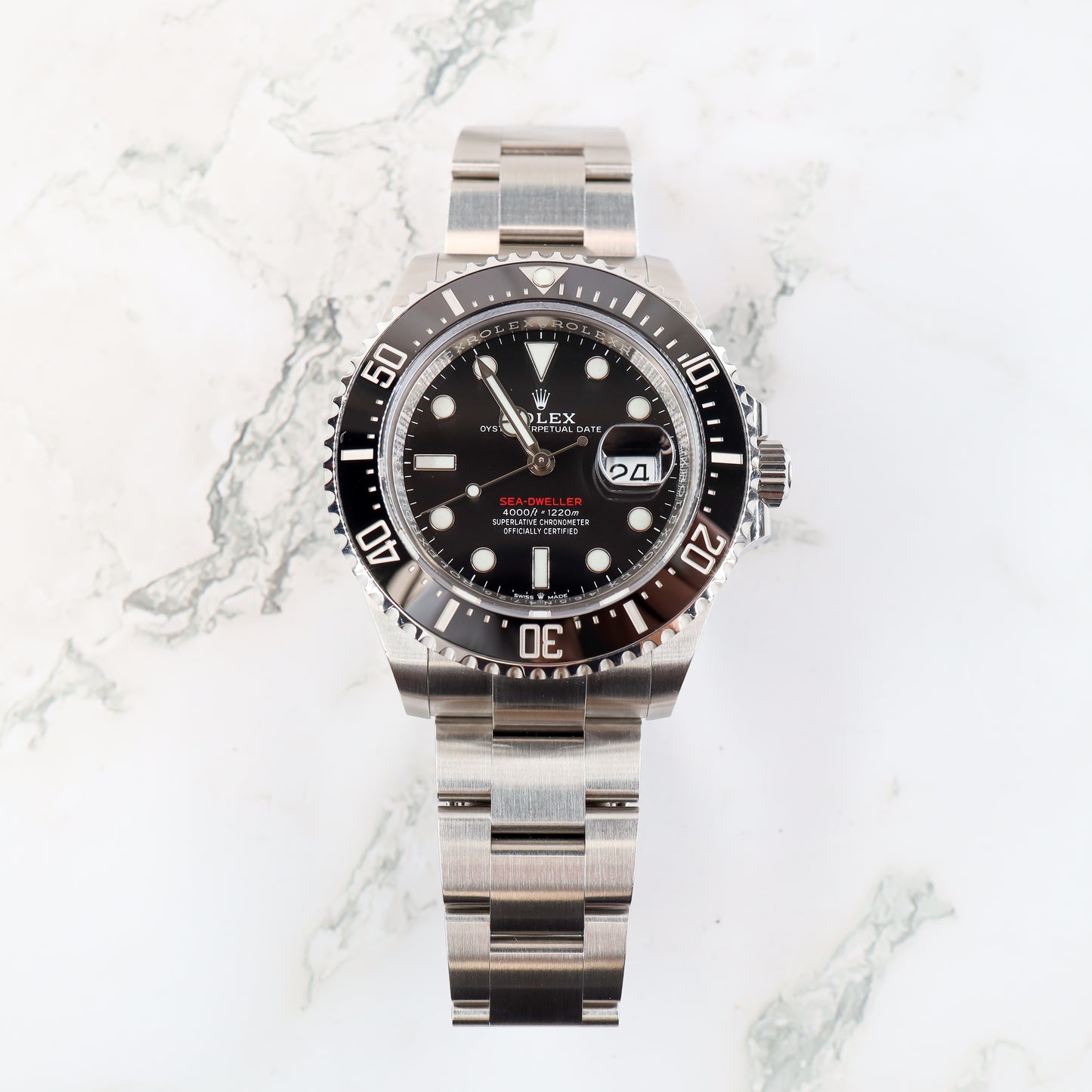 Rolex Sea-Dweller 126600 with Card