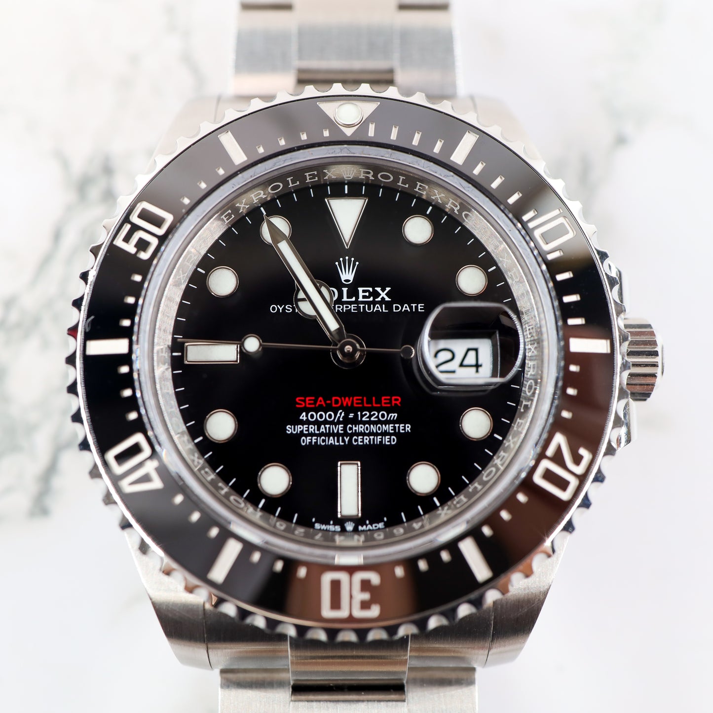 Rolex Sea-Dweller 126600 with Card