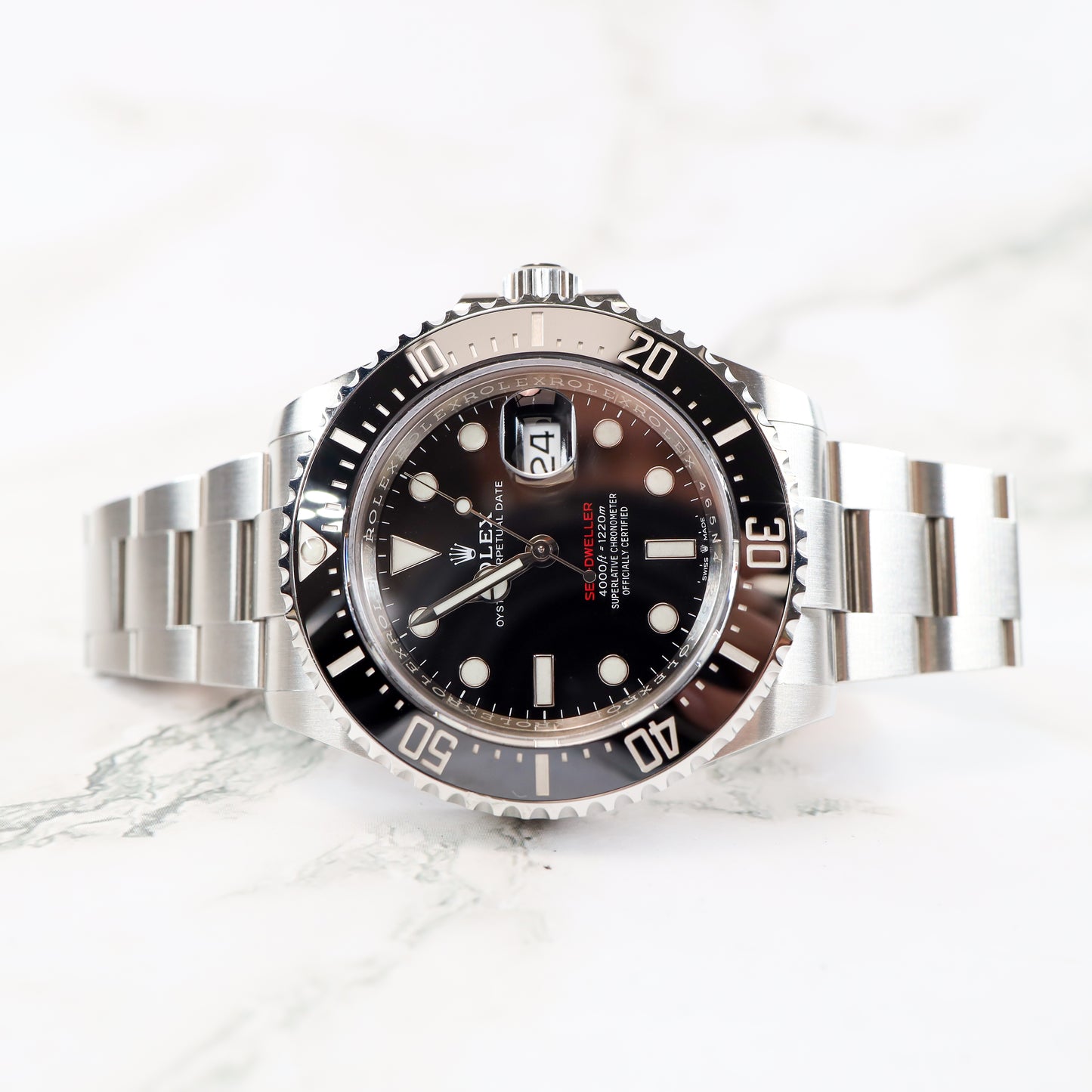 Rolex Sea-Dweller 126600 with Card