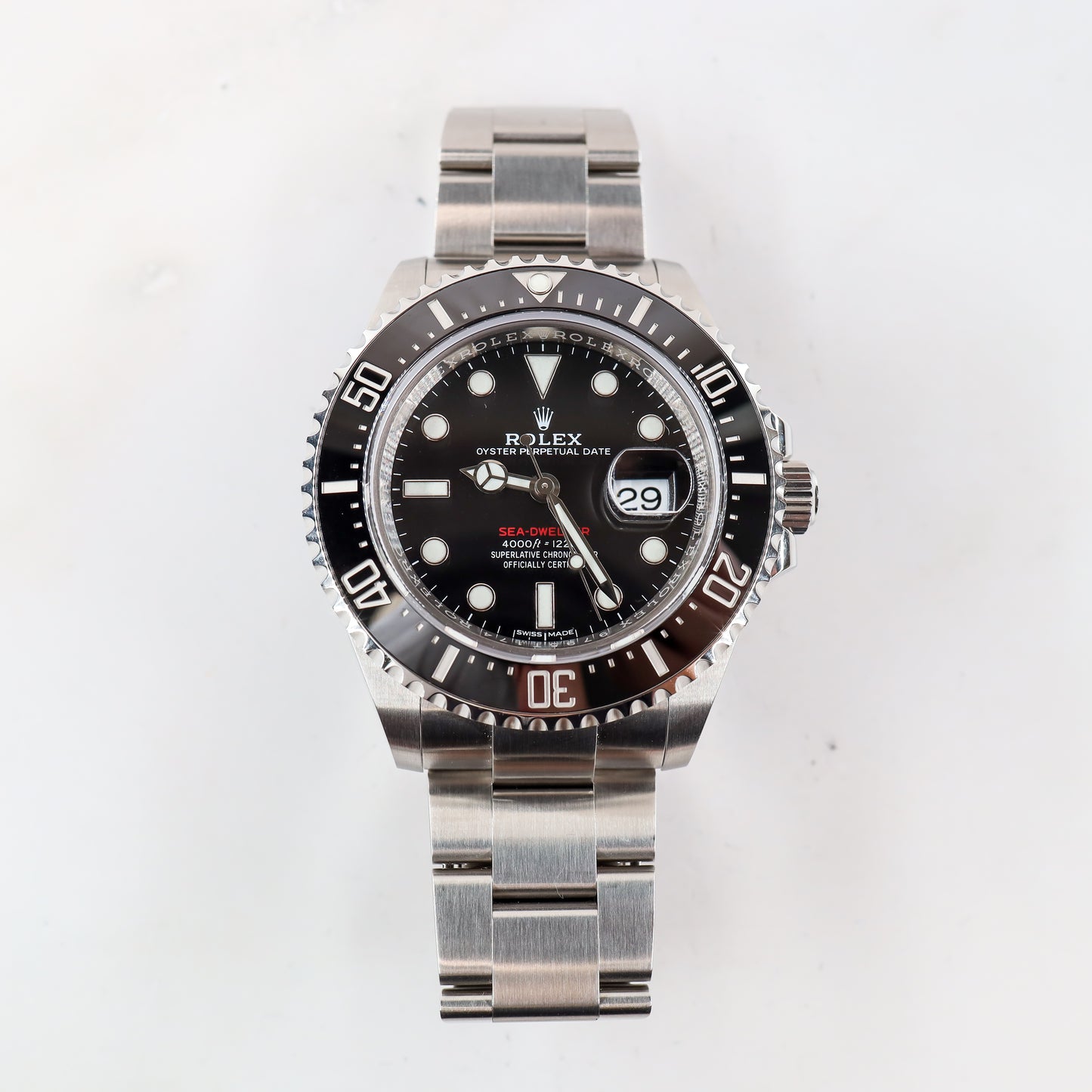 Rolex Sea-Dweller 126600 with Card