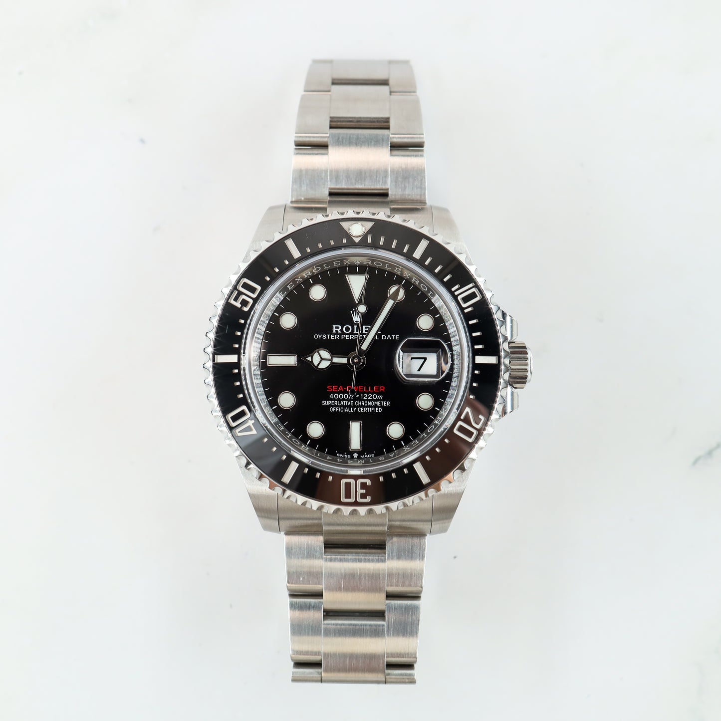 Rolex Sea-Dweller 126600 with Card