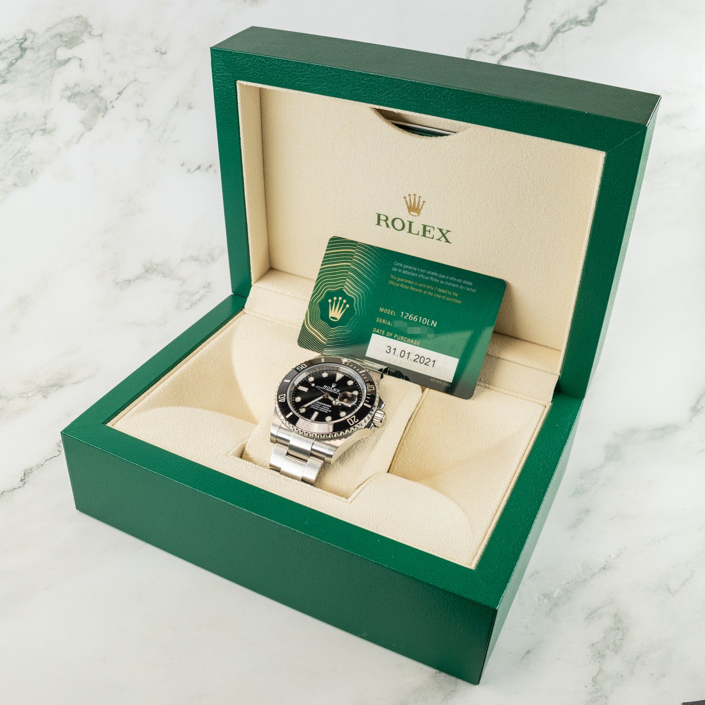 Rolex Submariner 126610LN Full Set