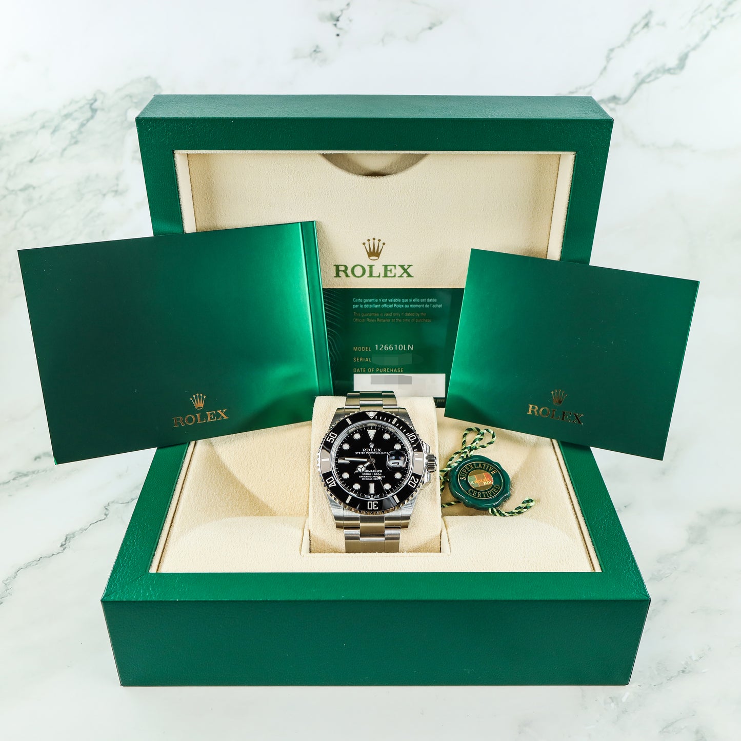 Rolex Submariner 126610LN Full Set