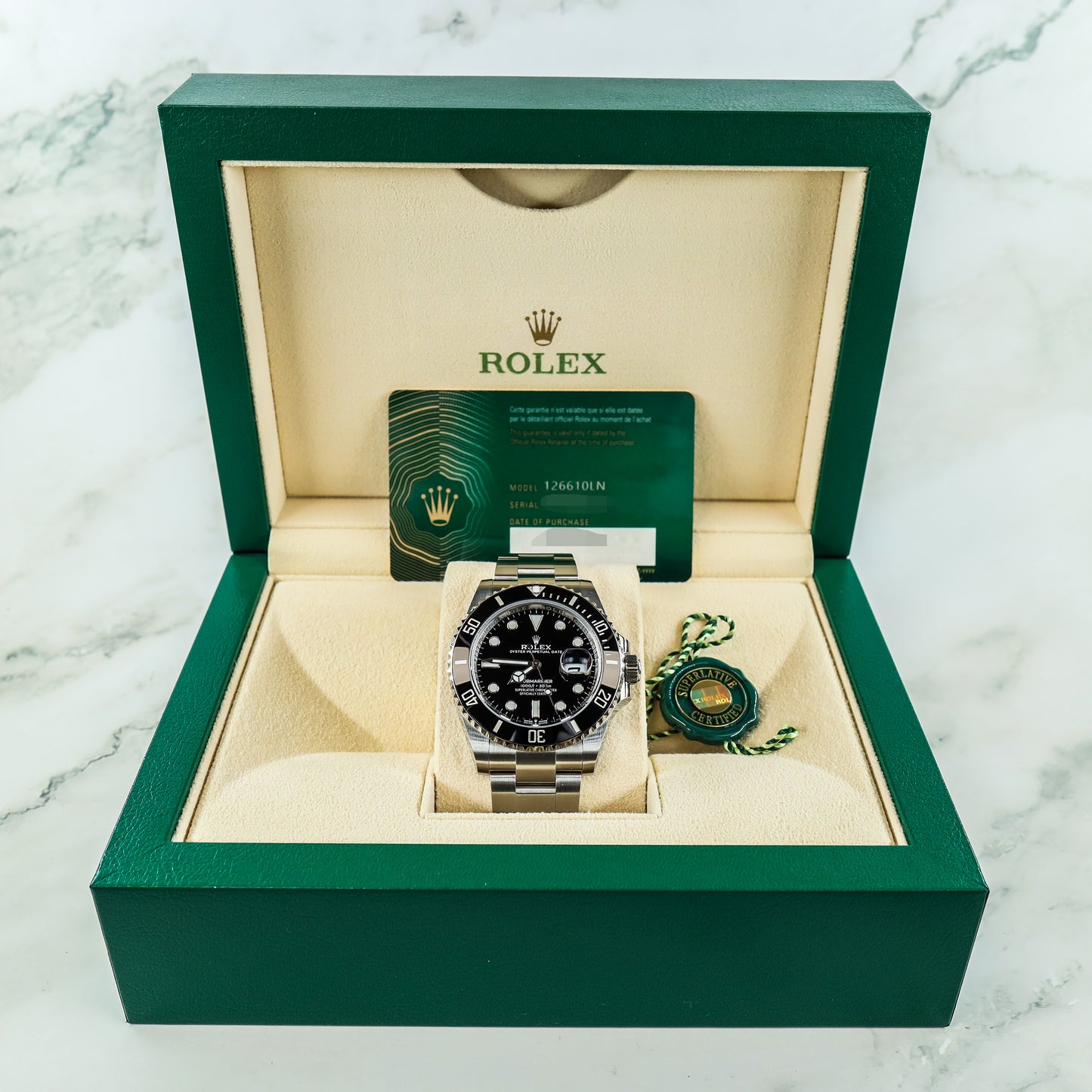 Rolex Submariner 126610LN Full Set