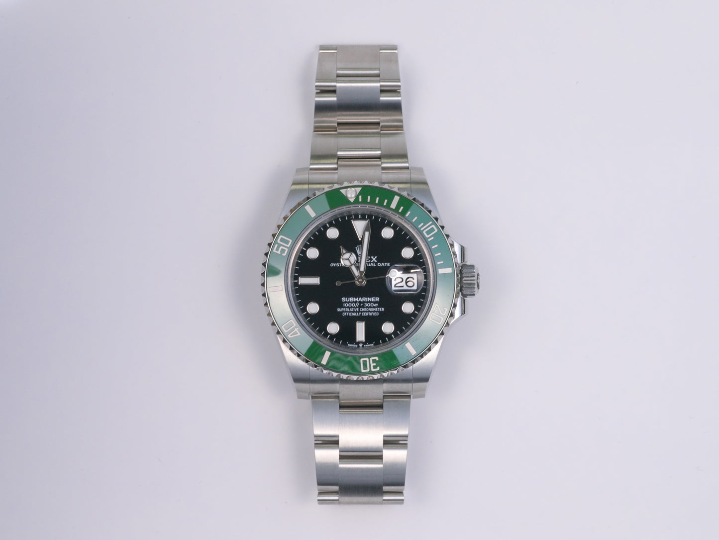 Rolex Submariner 126610LV with Card