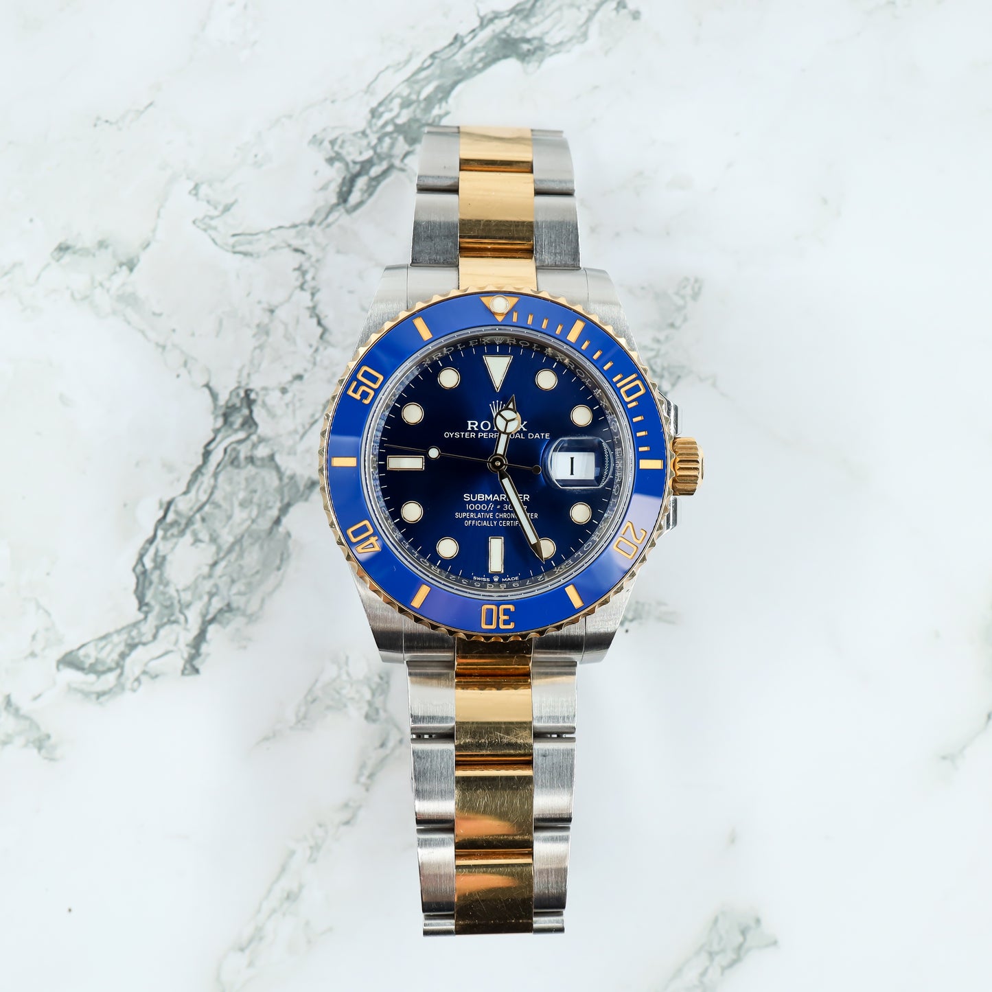 Rolex Submariner 126613LB with Card