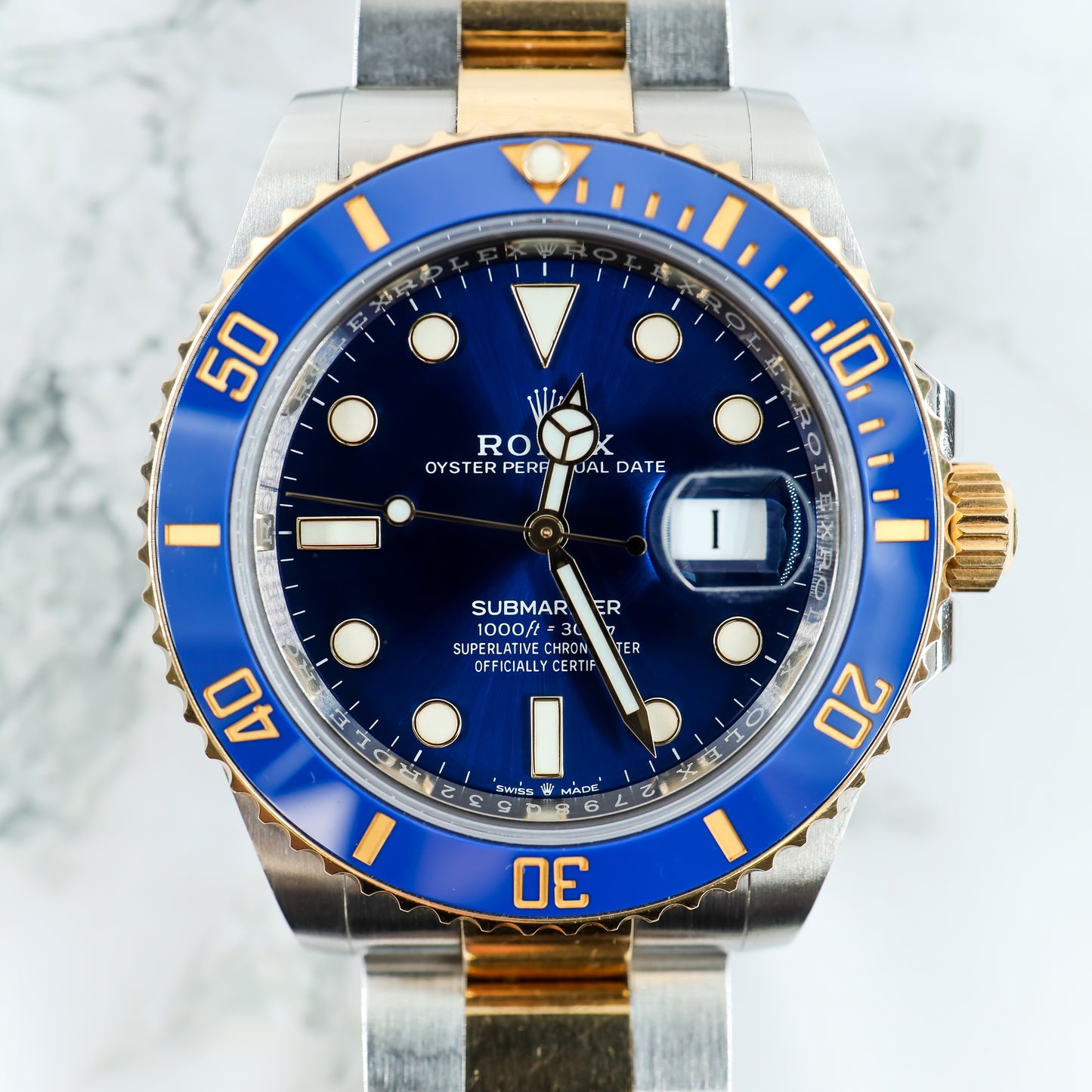 Rolex Submariner 126613LB with Card