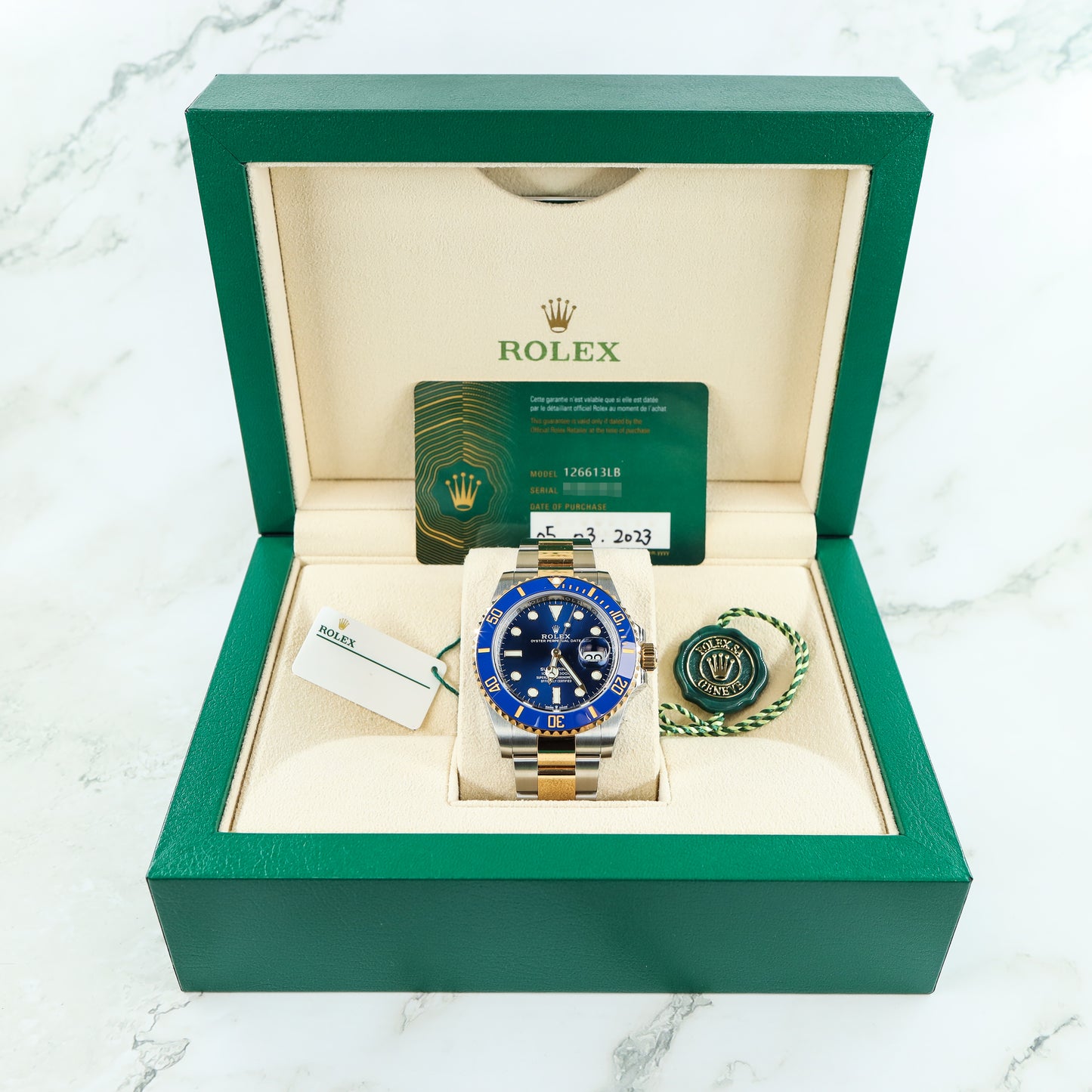 Rolex Submariner 126613LB Full Set