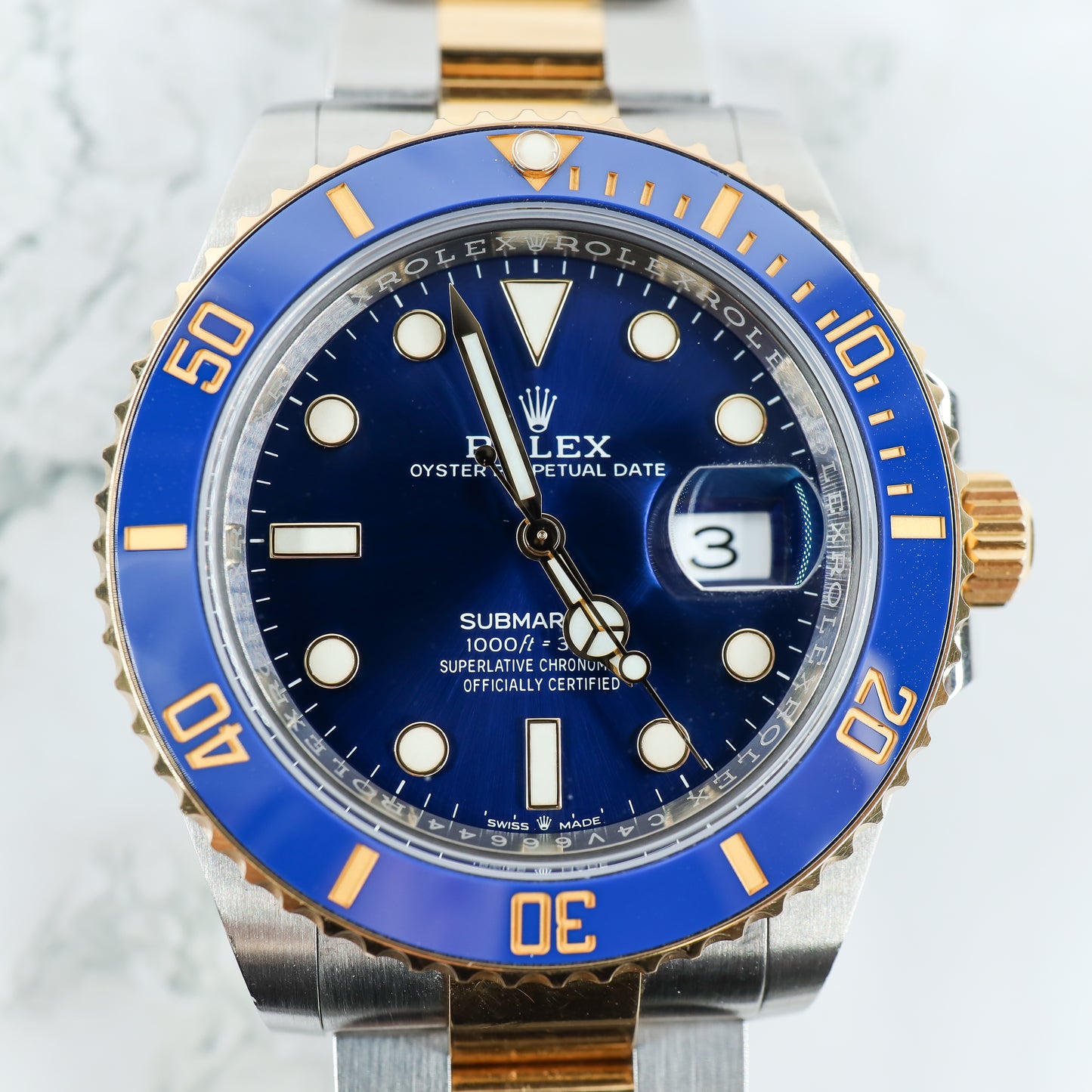 Rolex Submariner 126613LB with Card