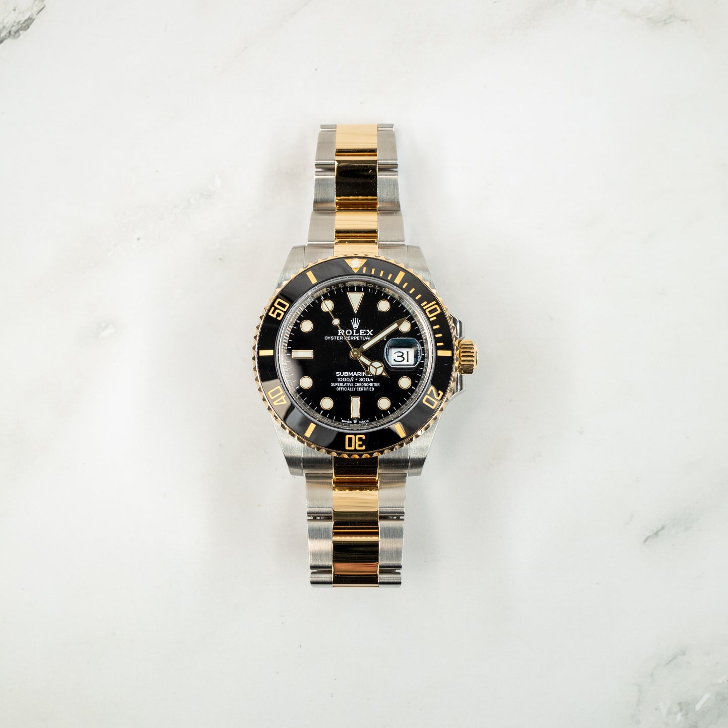 Rolex Submariner 126613LN with Card